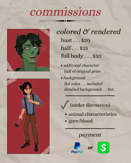 Commission information